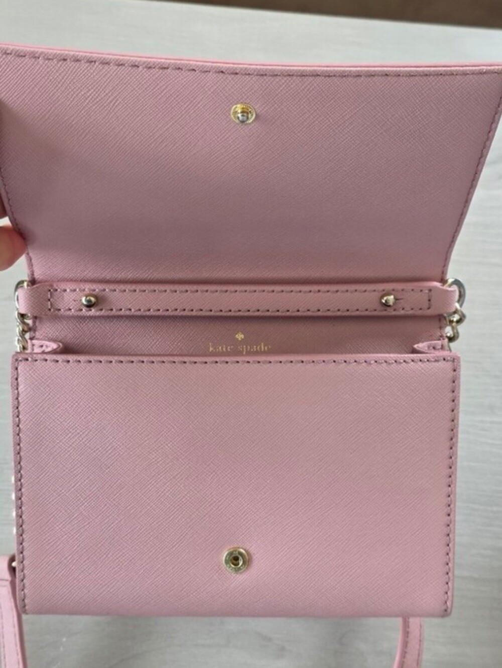 kate spade New York Cedar Street Cami Crossbody In Dusty Pink - Picture 6 of 9